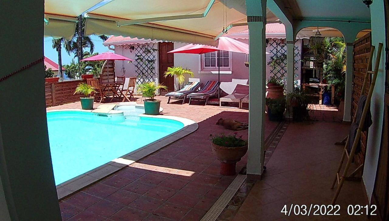 Agreable Chambre D'Hotes, Sdb, Piscine, Carbet Cuisine. Saint-Claude Zewnętrze zdjęcie