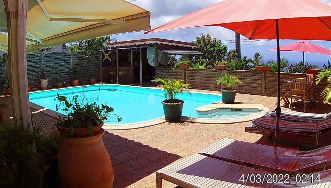 Agreable Chambre D'Hotes, Sdb, Piscine, Carbet Cuisine. Saint-Claude Zewnętrze zdjęcie
